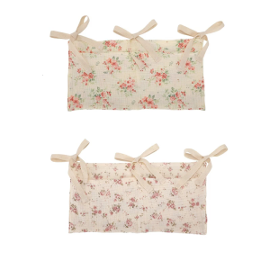 Túi sắp xếp lưu trữ Giường cũi trẻ em với không gian rộng rãi cho tã và chai sữa dàng để cài đặt trên giường cũi hoặc xe đẩy