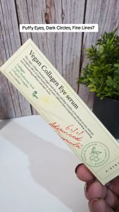 Serum đầu lăn dưỡng mắt thuần chay AXIS-Y VEGAN COLLAGEN EYE SERUM 10ml