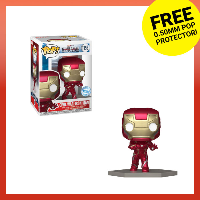 Marvel Civil War Captain America Civil War Iron Man 1153 Special Edition Funko Pop Vinyl Figure Lazada PH