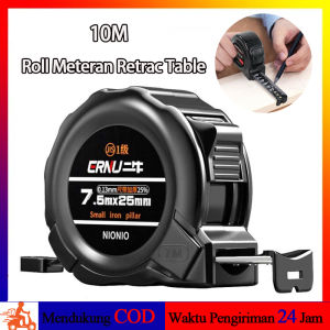 Meteran Rol Tarik Karet Tape Measure 10m High Precision Self Lock Tape Measure Household Measuring Tools Murah