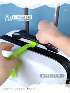ABC MAISON Luggage Straps Adjustable Luggage Clip Buckle Multi-Color Travel Belt Suitcase Strap