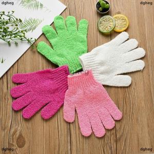 [COD] dgheg 1pair Exfoliating Gloves Bath Sponge Body Dead Skin Remover Bathroom Shower Brush Massager Scrub Exfoliator Magic Bathing