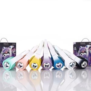 【goods in stock】24H SYU Sanrio Wireless Bluetooth Headphones Foldable Kids Headphones HIFI Sound Cat Ear Headphones