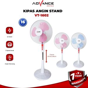 Advance VT1602 Votre Kipas Angin Berdiri Standing Fan 16 inch - FREE ONGKIR Jabodetabek