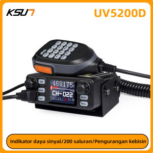 KSUN X-TFSI Radio mobil UV5200D 25W Kendaraan Band Frekuensi Penuh Mouted Walkie Talkie UVBAND