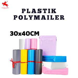 [TERLARIS] PLASTIK POLYMAILER Ksatria Tape Polymailer 30x40 cm isi 100 Plastik Packing Kemasan/ Packing Olshop -COD
