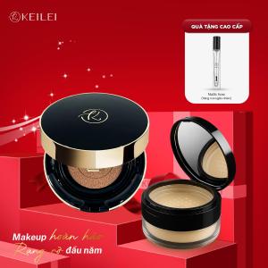 Phấn Nước 3in1 KEILEI Cushion An Toàn Cho Da Nhạy Cảm Bà Bầu -Dịu Nhẹ - Che Phủ Hoàn Hảo.