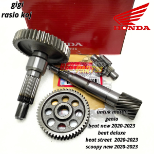 Gigi rasio set K0J Honda genio beat new 2020 beat deluxe scoopy 2020 2021 2023 beat street ahm kualitas original ori asli gigi gardan