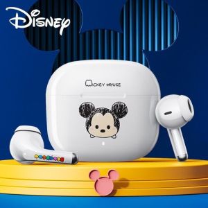 Tai nghe Bluetooth Disney Tai nghe không dây F6 Tai nghe không dâyTWS Tai nghe thể thao chống nước HIFI Stereo 9D Tai nghe Bluetooth 5.3 Cuộc gọi video có micrô (Tương thích: iOS/Android)