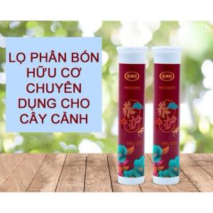 Phân bón cây cảnh phân bón cây ăn quả phân bón hữu cơ tan chậm phân bón dạng viên nén hộp 22 viên - Biosun Farm