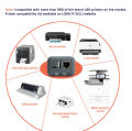 LOYALTY-SECU Portable USB Network Bluetooth Print Server Adapter for USB Printer Gray. 