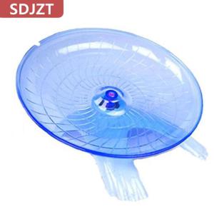 [COD] SDJZT Running Disc Flying จานรองออกกำลังกายล้อของเล่นสำหรับหนูแคระแฮมสเตอร์สัตว์เลี้ยง18ซม.