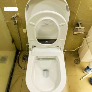 Bồn cầu thông minh Viomi Little Whale 2 Pro tích hợp tăng áp cảm biến nhiệt bốn mùa chống bắn Khử khuẩn UV