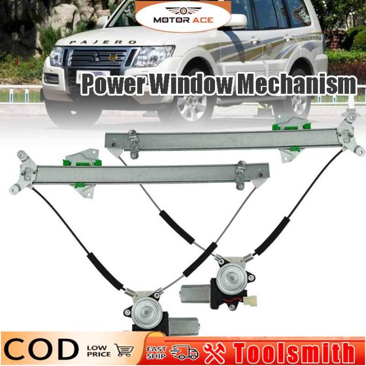 【MOTOR ACE】Power Window Mechanism Assembly For Pajero Gen2/FM - Front ...