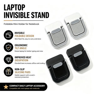 2Pcs/Set Portable Mini Laptop Stand Anti-slip Effective Heat-dissipation Universal Stand
