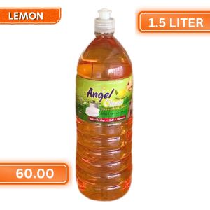 ANGEL CLEAN DISHWASHING LIQUID 1.5 LITER LEMON