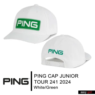 PING CAP JUNIOR TOUR 241 2024 PING CAP JUNIOR หมวกกอล์ฟ หมวกเด็ก หมวกกีฬาเด็ก
