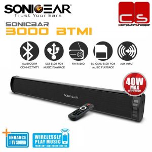 SonicGear SonicBar 3000 Bluetooth Sound Bar