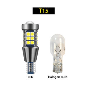 (HONDA) Civic 1PC 27LED Car Reverse Light Bulb T15/W16W T20/7440 1156/P21W Non-flash Flash (Strobe 3 Times & Constant)