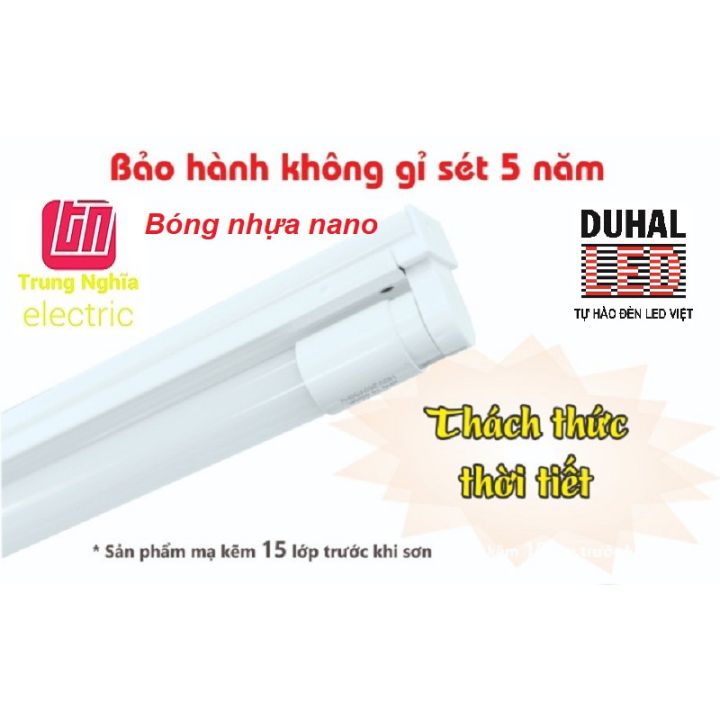 Bộ Máng Đèn Led Nhựa Nano 1M2 Batten T8 DUHAL KDHD320 | Lazada.vn
