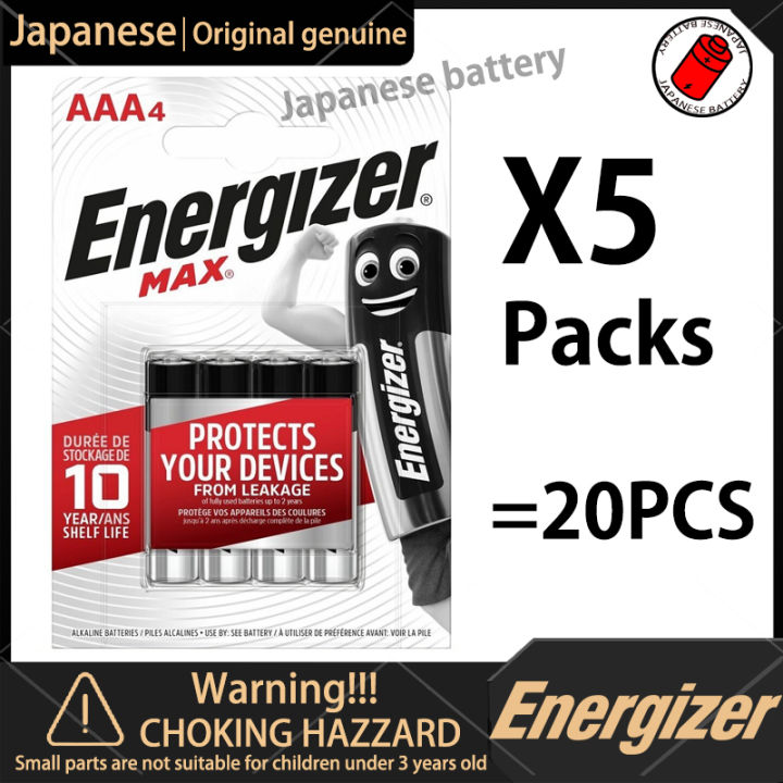 Energizer AA Batteries, Double A Max Alkaline Battery, 10/Pack