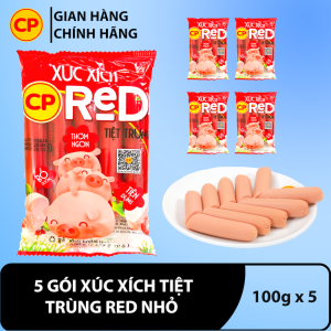 [Giao hàng toàn quốc] CP 5 Gói Xúc Xích Tiệt Trùng