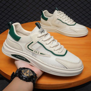 Fashion Sneakers Lightweight Men Casual Shoes Breathable Male Footwear Lace Up Walking Shoe