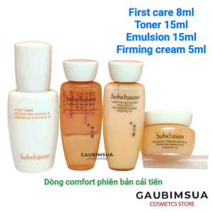 Sulwhasoo Essential Revitalizing Kit - Bộ Dưỡng Da Cao Cấp Làm Dịu & Săn Chắc Da