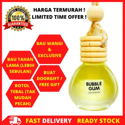 BUBBLE GAM CAR PERFUME MURAH🔥HOT ITEM🔥 🔥PERFUME HARGA KILANG🔥 [AIR FRESHNER ]PEWANGI KERETA-PEWANGI RUMAH-FREEGIFT