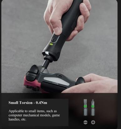 Xiaomi Wiha Zu Hause Electric Power Screwdriver With 8 Screws