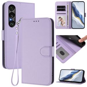 Luxury Flip Leather Case For Sony Xperia 1 VII 10 VI 5 VI 10 VI 1 VI 5 V 10 V 1 V 5 IV 10 IV Slim Book Wallet Card Skin Protect Stand Cover