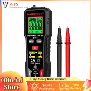 【Flagship】HT93 Digital Multimeter with 2000 Counts Auto-Ranging Volt Ohm Meter and NCV Non-Contact Voltage Detection for Electricians