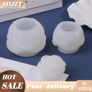 SDJZT Hoa Silicone Nến Khuôn 3D Hoa Mẫu Đơn Hoa Xà Phòng Thạch Cao Nhựa Đúc Khuôn DIY Sô Cô La Bánh Nướng Công Cụ Món Quà Cưới