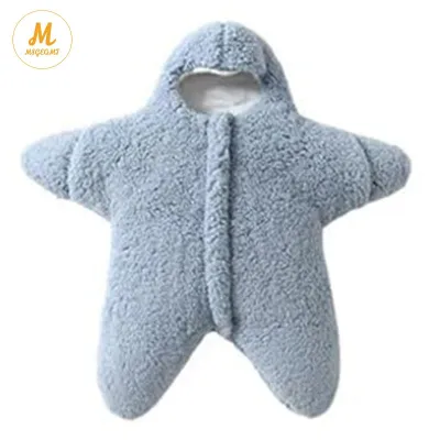 【MSGEQMT】Starfish Baby Sleeping Bag Starfish Onesie Starfish Swaddle Sack for Newborn Infant Plush Swaddle Blanket Stroller