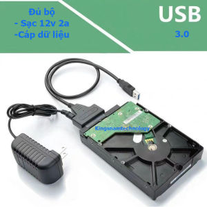 Bộ Dock dùng đọc dữ liệu từ ổ cứng 2.5 inch - 3.5 inch sang chuẩn USB 3.0 box 3.5 inch cao cấp