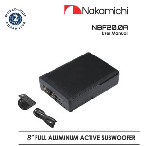 Bộ Loa SUB siêu trầm đặt gầm ghế xe ô tô thương hiệu Nhật Bản cao cấp NAKAMICHI NBF20.0A - HÀNG NHẬP KHẨU (Bảo hành 12 tháng)