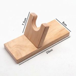 Wooden Hot Glue Rack DIY Hot Glue Support Stand For Craft Diy Project Work