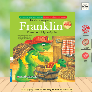 Bộ truyện về chú rùa nhỏ Franklin - Franklin trả lại máy ảnh (song ngữ Anh-Việt)