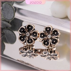 Jozoo Fashion Flower Tighten Waist Buckle Pins Waist Clip Adjustable Snap Detachable 1 Set