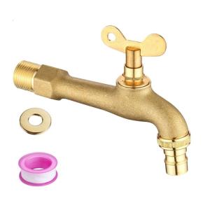 Not Freeze Keyed Outdoor Spigot Strong Winterized Locking Garden Faucet Simple Installation for Home Commercial Use