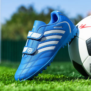 Soccer Shoes for Kids 2022 New Non-slip Wear-resisting Match Shoes Nail Broken Rubber Sole Training Football Shoes for Big Kids Boy