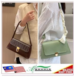 10Y2 Al Sahhia Beg Tangan Wanita Bahu Jinjing Silang ( Scarf Travel Dinner Office Tote Bag Shoulder Women Handbag )