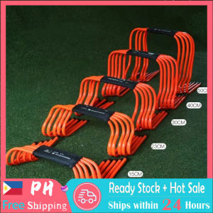 Training Hurdles Adjustable Hurdle Equipment Football Soccer Training Equipment Frame Bending Hurdle Agile Jumping Ladder Basketball Training Equipment Agility Hurdles