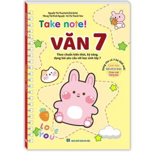 Sách - Take Note! Văn 7 (không lò xo)