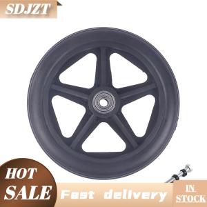 SDJZT 6 inch bánh xe mịn linh hoạt nhiệm vụ nặng nề xe lăn phía trước Castor rắn lốp bánh xe xe lăn phụ tùng thay thế