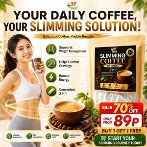 Slimming Coffee Organic Slimming Body Weight Loss | Green Tea L-Carnitine & Garcinia Cambogia | Convenient Sachets