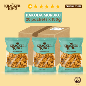 KrackerKing Pakoda Muruku [20 pkts x 150g]