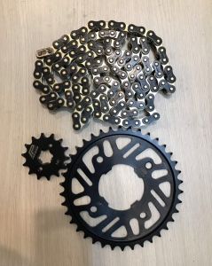 NHÔNG SÊN DĨA(NHÔNG XÍCH ĐĨA) PRO-BIKE THÁI CNC CHO SUZUKI RAIDER RÁP LÊN ZIN THEO XE