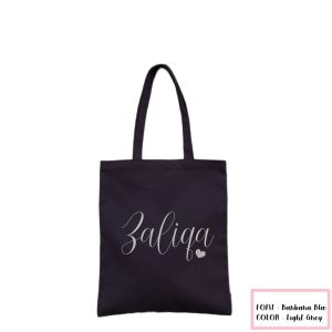 Tote Bag Name    Customized Name    Student/Korean Tote Bag Unique Tote Bag Zipper    Personalized Begging    3CSB quotation