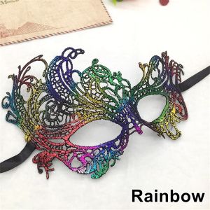 หน้ากากแฟนซี  ผ้าลูกไม้ เข้าทรง ใส้ได้ทั้งเด็กโตและผู้ใหญ่ หลากสี ออกงาน การแสดง ปาร์ตี้ ถ่ายภาพ เวที ฮาโลวีน ปีใหม่ วันเกิด พร้อมส่งจากเมืองไทย